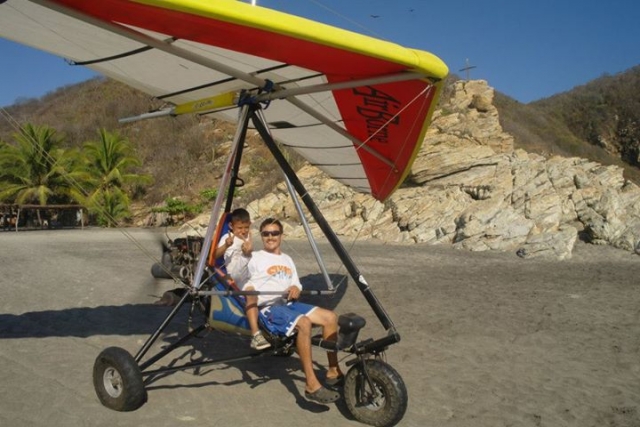 ultraligero de vuelo